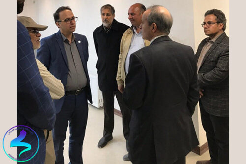 بازدید رئیس دانشگاه از ساختمان پردیس پژوهش