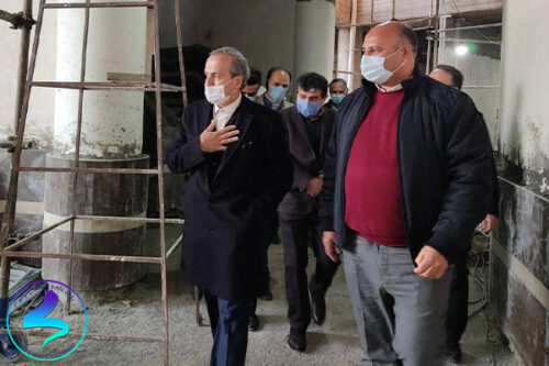 برگزاری مراسم بازدید از ساختمان رویش پارک