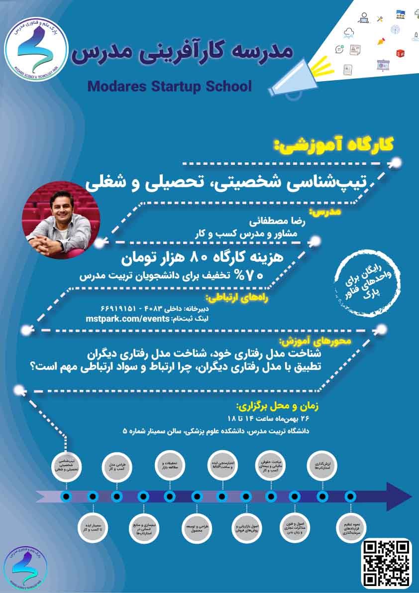 کارگاه آموزشی تیپشناسی شخصیتی، تحصیلی و شغلی