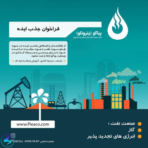 فراخوان جذب ایده شتاب‌دهنده دانش بنیان پیاکو