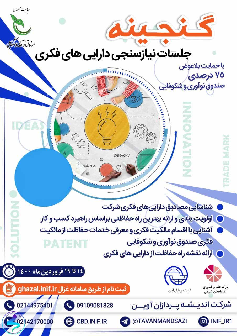 برگزاری جلسات استان نیازسنجی داراییهای فکری