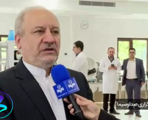 پخش زنده مصاحبه رئیس پارک از شبکه خبر