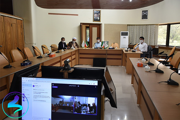 نشست مشترک رئیس و مدیران پارک با رئیس امور اوقاف