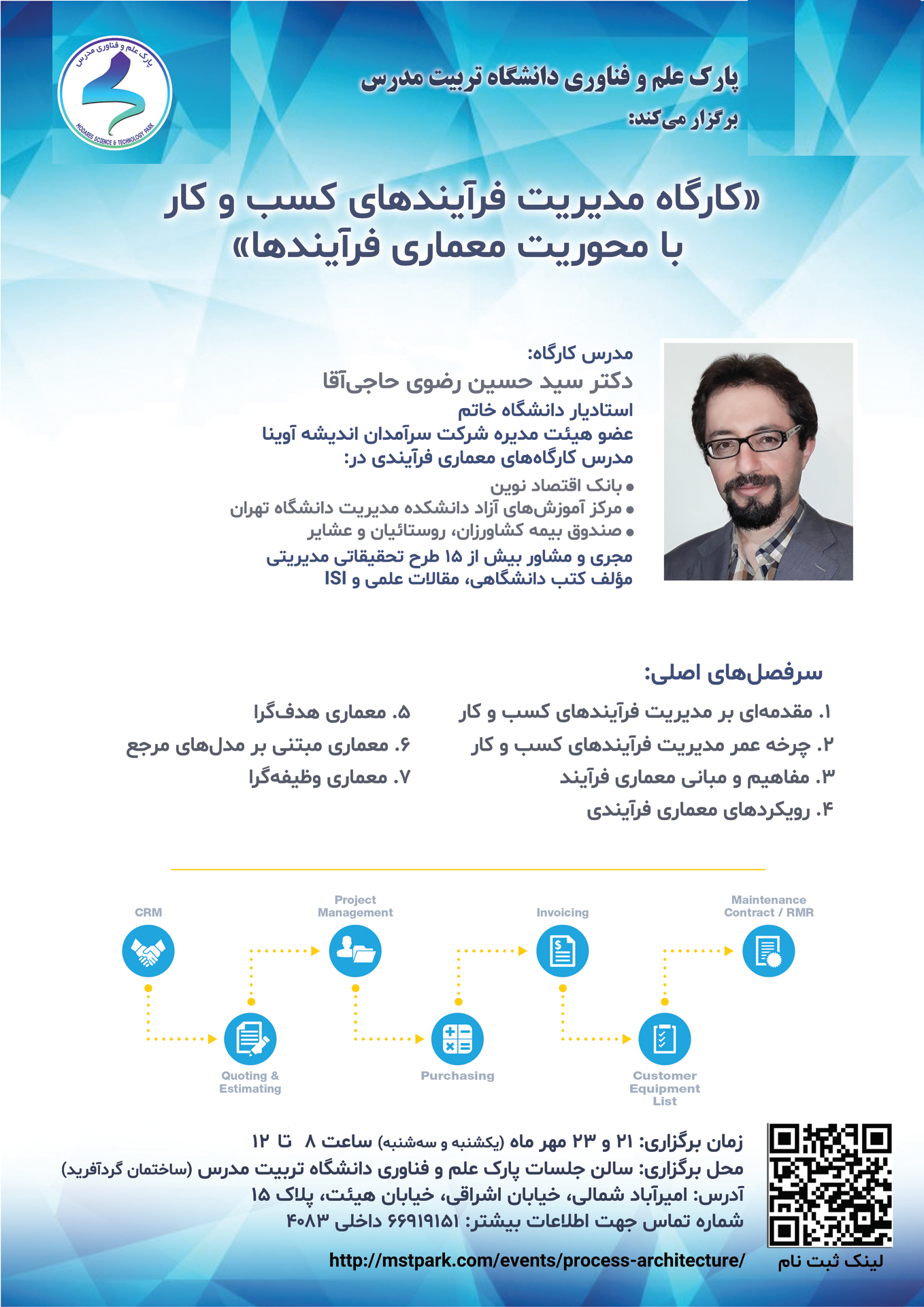 کارگاه آموزشی مدیریت فرایندهای کسبوکار