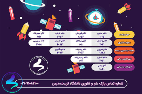 دورکاری کارشناسان پارک
