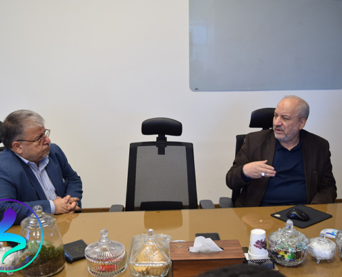 نشست دکتر حسین نادری‌منش با رئیس امور آموزش سازمان برنامه و بودجه