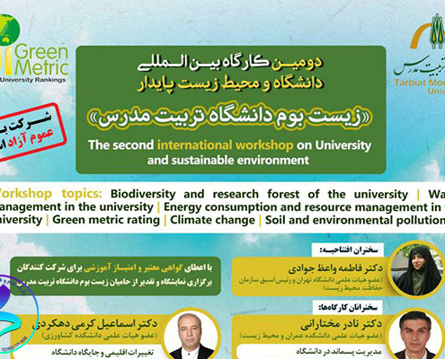 کارگاه بین المللی دانشگاه و محیط زیست پایدار