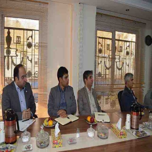 بازدید دکتر حامدی و هیئت همراه